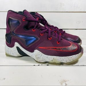Nike Lebron 13 XIII GS Mulberry Basketball Shoes